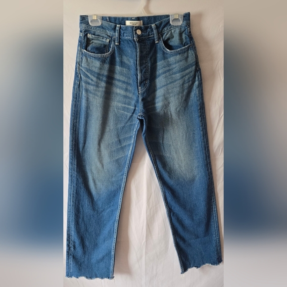 Moussy Vintage Walmore Wide straight medium wash made in Japan jeans size 28 - Picture 3 of 9